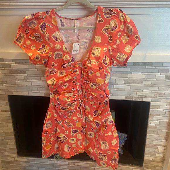 NWT Free People Oakley Mini Dress! - Picture 2 of 4